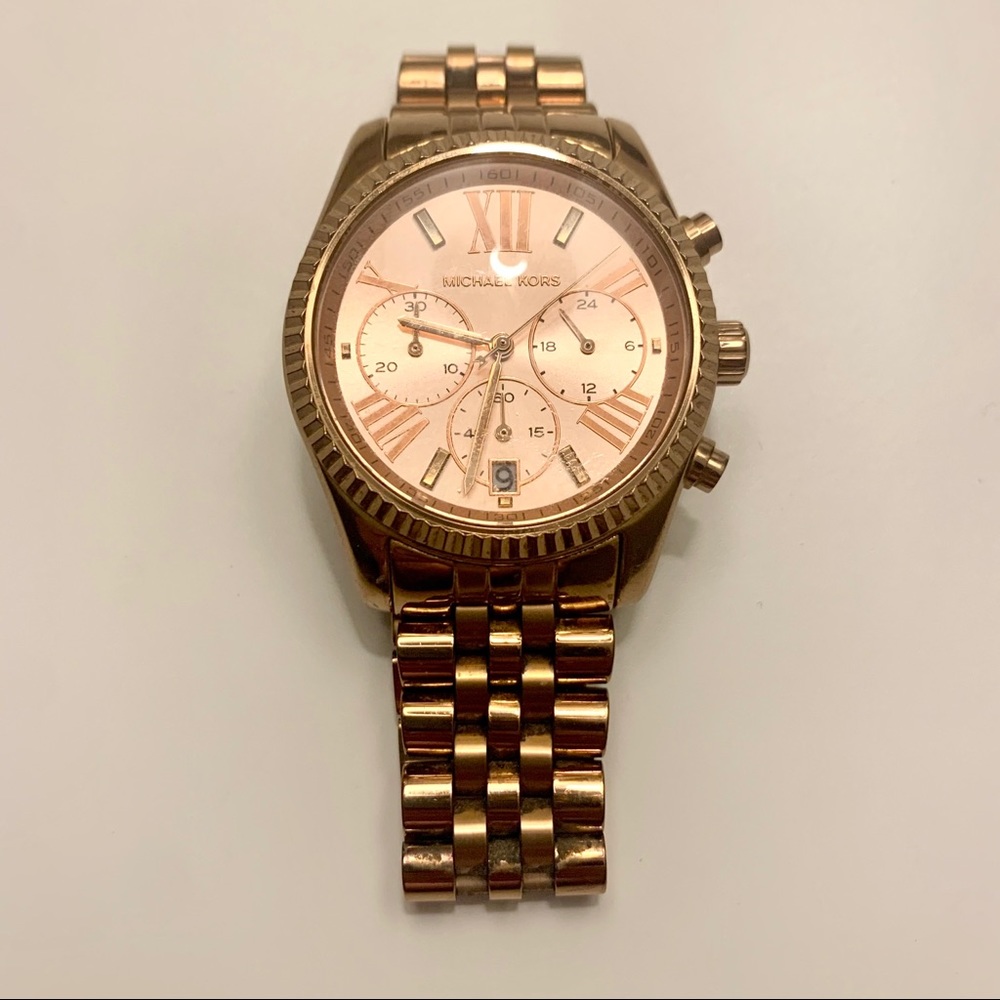 Michael Kors Rose Gold Watch